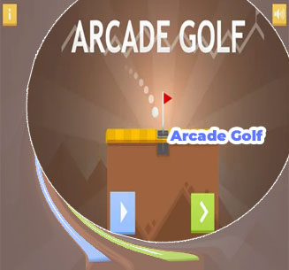 Arcade golf game
