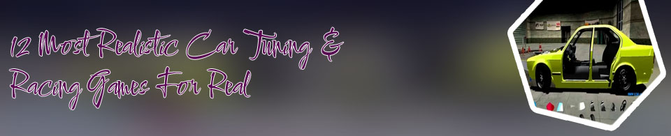 Car tuning games pc