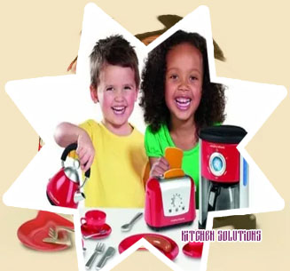 Play kitchen appliances