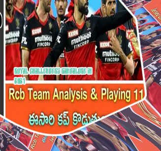 Rcb playing 11 2021